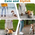 PetBonus Waterproof Dog Leash, 5 FT Odor Proof Walking Training Lead, No Tangle and Easy to Clean Puppy leashes for Small Medium Breeds Dogs (Navy Blue) - Image 5