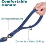 PetBonus Waterproof Dog Leash, 5 FT Odor Proof Walking Training Lead, No Tangle and Easy to Clean Puppy leashes for Small Medium Breeds Dogs (Navy Blue) - Image 6