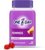 One A Day Women's Multivitamin Gummies - Daily Gummy Vitamins For Women With Vitamins A, C, D And Zinc To Support Immune Function, Biotin For Healthy Hair, Skin And Nails, And More, 60 Gummies - Image 3