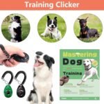 Dog Training Kit - Treat Pouch, Pet Training Fanny Pack, 2 Puppy Training Clickers, Ultrasonic Silent Whistle, 2-in-1 Whistle Clicker, Clicker Training Guide Booklet, Dog Poop Bag (Black) - Image 5