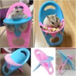 4 Pack Hamster Booster Seat Feeding Seat with Tray Guinea Pig Dining Chair Table Tray for Hamster Cage Small Animal Pet Habitat Decor Mice Rat Rodents Hamsters Gerbils - Image 4