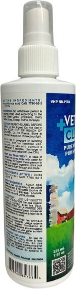 VetriCleanse Pet Itch Relief & Wound Care Spray with Hypochlorous Acid - Skin + Coat Care - Dog & Cat Deodorizer, Eye Cleaner & Ear Cleaner for All Animals - 225ml - Image 7