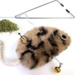 Cat Toys for Indoor Toys,Rainbow Cat Wand Toys,Feather Flips Plush Ball Cat Toys,Interactive Feather Toy for Teaser Play and Chase Exercise with Kitten 3 Pack (Design) - Image 6