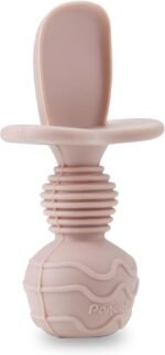 PandaEar 6 Pack Silicone Baby Spoons and Fork Feeding Set- Anti-Choke First Self Feeding Utensils for Baby Led Weaning Ages 3 Months -Pink - Image 9