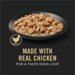 Purina Pro Plan Large Breed Wet Dog Food, Chicken & Rice Entree Chunks in Gravy - 368 g Can (12 Pack) - Image 4
