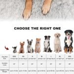 Bedfolks Waterproof Dog Crate Bed,Plush Dog Crate Pad with Removable Cover,Faux Fur Dog Bed for Large Dogs,Fluffy Washable Dog Kennel Bed 35"x23",Dark Grey - Image 8