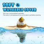 Cat Toys, Flapping Wings Sparrow, No Flying, Chirping Bird Interactive Catnip Toy for Kitten or Small Dogs, Touch Activated, Rechargeable - Image 4