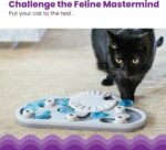 Catstages Rainy Day Puzzle & Play, Interactive Cat Treat Puzzle, Gray - Image 3