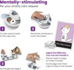 Catstages Rainy Day Puzzle & Play, Interactive Cat Treat Puzzle, Gray - Image 7