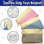 Custom Dog Name Photo Dog Toys Storage Basket - Extra Large Dog Food Storage Box Bin - Collapsible Organizer for Dog Toy, Clothing & Accessories (111 Dog Breeds Available) - Image 4