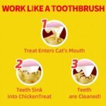 Just Try 16 OZ Cat Treats for Indoor Cats, High Protein Low-Calorie Cat Snacks, Healthy Crunchy Treats, Grain Free Natural Chicken Flavor - Image 6