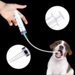 4pcs Plastic Syringe with 13inch Tube for Liquids, Oral, Scientific Labs, Measuring, Dispensing, animal feeding, pouring plants, including 2pc of 20ml and 60ml Syringes - Image 4