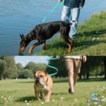 10ft Waterproof Dog Leash Durable Traning Lead Longline PVC Pet Dog Leashes with Strong Metal Hooks Fits Small Medium Large Dogs(Lake Blue) - Image 5