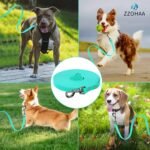 10ft Waterproof Dog Leash Durable Traning Lead Longline PVC Pet Dog Leashes with Strong Metal Hooks Fits Small Medium Large Dogs(Lake Blue) - Image 6