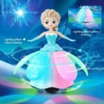 Toys for Girls 1-3,Dancing Princess Interactive Spin Robot Toys for Little Girls Age 3 with Colorful Flashing Lights & Music,Pretend Christmas Birthday Gift for Kid 1 2 3 4 Year Olds - Image 6