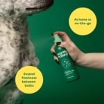 Earth Rated (A Canadian Company), Dog Deodorizing Spray, Conditioning & Odor-Eliminating Dog & Puppy Perfume and Cologne, for All Coat Types, White Tea & Basil Scent, 236 ml - Image 3