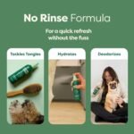 Earth Rated (A Canadian Company), Dog Deodorizing Spray, Conditioning & Odor-Eliminating Dog & Puppy Perfume and Cologne, for All Coat Types, White Tea & Basil Scent, 236 ml - Image 4