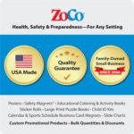 ZOCO - Healthy Pets Slide Chart - Custom Promotional Item (Pack of 250) - Tips on Diet, Grooming, Veterinary Cares - Veterinarians, Pet Stores, Animal Shelters Handout, Brochure - 3.75 x 8.5 in. - Image 7