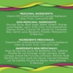 OLLY Daily Energy Gummy Supplement 100% caffeine-free energy vitamins Tropical Passion blend of vitamin B12, CoQ10 & Goji Berry 30 day supply 60 gummies - Image 9