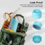 Dog Water Bottle, Portable Pet water Dispenser for Dog, Leakproof Travel Pet Feeder for Small & Medium & Large Dogs, Cats, Puppy, Small Animal for Outdoor Walking, Hiking (19OZ Blue) - Image 3