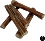 Plain & Simple Jumbo Bully Sticks for Dogs. Extra Thick and Long Lasting, Perfect for Large Breed Dogs and Heavy chewers. Made in Canada. 6 inch x 10 Piece Pack. - Image 4