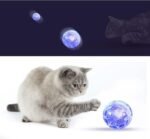 Cat Toy Balls, 5pcs 3.5cm Flash Light LED Motion Activated Cat Ball, Ghost Hunting Cat Ball Toy, Light Up Cat Dog Interactive Toy for Cats Pets - Image 6