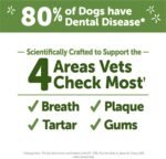 Whimzees Natural Grain Free Long Lasting Dental Dog Treats, Daily Use Packs, Medium Brushzees Bag of 7 - Image 5