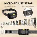ABBIDOT Shock Collar - 5280FT Dog Training Collar with Remote, 2-Mode Stimulation, Constant Vibration, Tone, Night Light, Waterproof Rechargeble E Collar for Medium Large Dogs with Pocket Clip - Image 7
