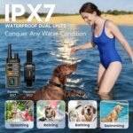 ABBIDOT Shock Collar - 5280FT Dog Training Collar with Remote, 2-Mode Stimulation, Constant Vibration, Tone, Night Light, Waterproof Rechargeble E Collar for Medium Large Dogs with Pocket Clip - Image 8