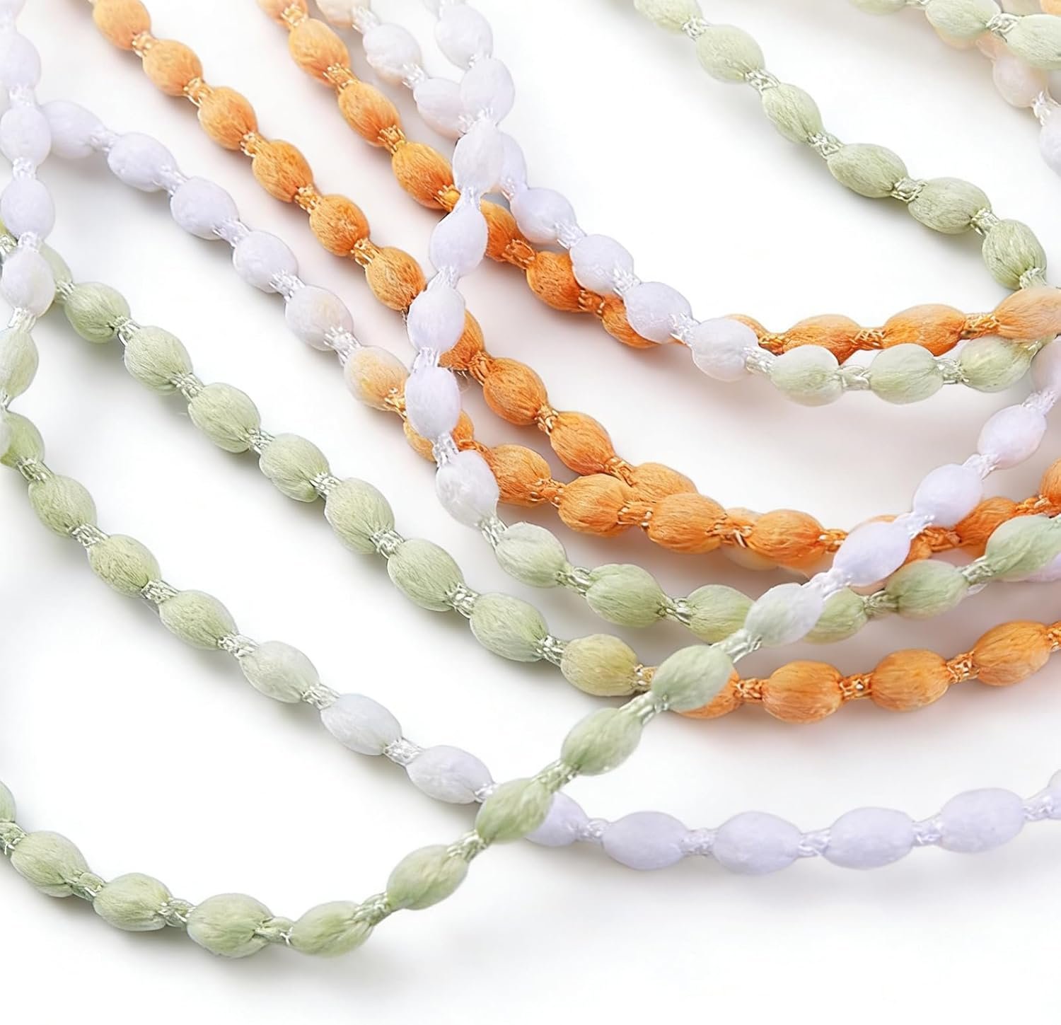 KABASI Cat Wand Toys, 4PCS Interactive Plush Srtip Cats String Teasing Stick with Bells for Kitten, Colorful Sturdy Pole Cat Toys for Having Fun Indoor Playing - Image 5