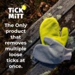 Tick Mitt Yellow Tick Removal Glove - Protective Tick Removal Tool for Humans and Pets - Safely Remove Ticks with Ease - Durable, Comfortable, and Easy to Use Tick Removal Glove - Image 5