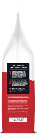 Kent Pet Group 62100615: World's Best Cat Litter Multiple Cat Unscented Cat Litter, 15 Lbs - Image 8