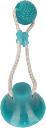 Suction Cup Dog Tug Rope Toy Self Playing Dog Tug Toy Dog Pull Toy Interactive Dog Toy Suction Cup Dog Tug Toy Teeth Cleaning Chewing Interactive Puppy Pull Toy for Yard Home - Image 7