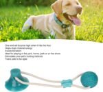 Suction Cup Dog Tug Rope Toy Self Playing Dog Tug Toy Dog Pull Toy Interactive Dog Toy Suction Cup Dog Tug Toy Teeth Cleaning Chewing Interactive Puppy Pull Toy for Yard Home - Image 8