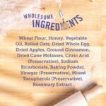 Three Dog Bakery Apple Oatmeal Woofer Cookies, Baked Dog Treats, 13 ounces - Image 6