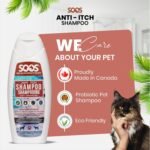 SOOS Pet Anti-Itch Shampoo 500ml + Hypoallergenic Shampoo 500ml for Dogs & Cats - Dead Sea Minerals Enriched - Include Natural Ingredients, Vitamins - (1x Anti-Itch & 1x Hypoallergenic) (2 Pack) - Image 7