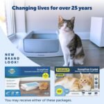 PetSafe ScoopFree Self-Cleaning Cat Litter Box Tray Refills with Premium Blue Non-Clumping Crystals, 3-Pack - Image 7