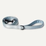 Amazon Basics Double-Sided Reflective Dog Leash with Dual Padded Handles and D-Ring, 120 cm, Black/Blue - Image 5