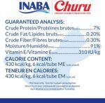 INABA Churu Cat Treats, Grain-Free, Lickable, Squeezable Creamy Purée Cat Treat/Topper with Vitamin E & Taurine, 0.5 Ounces Each Tube, 12 Tubes (4 per Pack), Tuna with Salmon Recipe - Image 7