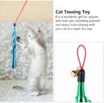 Alasum 10pcs Cat Tinsel Wand Accessory Cat Teaser Interactive Mom Attachment Refill Wands - Image 4