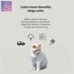 Calming Chews for Cats - Cat Calming Treats for Anxiety, Stress Relief Aid, Storms, Grooming, Fireworks, Separation, Travel, & Motion Sickness - Made in USA (60 Soft Chews- Cat) - Image 4