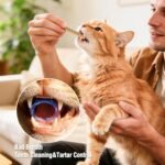 Freezed Dried Cat Teething Sticks, Cat Chew Stick for Dental Care, Salmon and Chicken Flavour Cats Treats, Feline Freshens Breath Snacks - Image 4