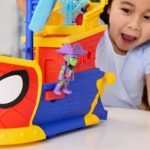 Marvel Spidey and His Amazing Friends Water-Webs Webs Ahoy Bubble Pirate Ship Toy, 3-Inch Action Figures & Boat Playset, Super Hero Toys, 3+ Years - Image 14