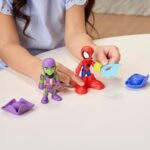 Marvel Spidey and His Amazing Friends Water-Webs Webs Ahoy Bubble Pirate Ship Toy, 3-Inch Action Figures & Boat Playset, Super Hero Toys, 3+ Years - Image 17