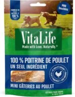 VitaLife Jerky Dog Treats - All Natural, Chicken Mini Tenders, 170g - Image 4
