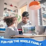 LED Aquarium Sensory Light, 12.2 X 8.9Artificial Tropical Fish Decorative, Fake Aquarium Decorative Lamp with Moving Fish, Bedroom, Kids Room, Living Room, Party Decoration - Image 3