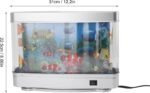 LED Aquarium Sensory Light, 12.2 X 8.9Artificial Tropical Fish Decorative, Fake Aquarium Decorative Lamp with Moving Fish, Bedroom, Kids Room, Living Room, Party Decoration - Image 6