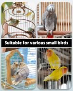 Pawfly Bird Water Dispenser Automatic Feeder, Plastic Bird Cage Water Dispenser, White Parrot Waterer for Parakeet Cockatiel Budgie Lovebirds (Not Fit for Food Feeding) - Image 8