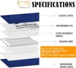 Kiroto Outdoor Pet Heating Pad for Cat Dog, Heated Mat with Waterproof Cover and Automatic Temperature Control, Suitable for Cat Houses, Dog Houses, Small Beds, Porches,20"x16",Blue - Image 7