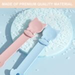 6PCS Cat Treat Spoon Dispenser, Squeeze & Strip Feeder for Wet Food & Licky Treats, Multi-Function Cat Food Spoon, Easy Feeding Tool for Cats (3Colors) - Image 4